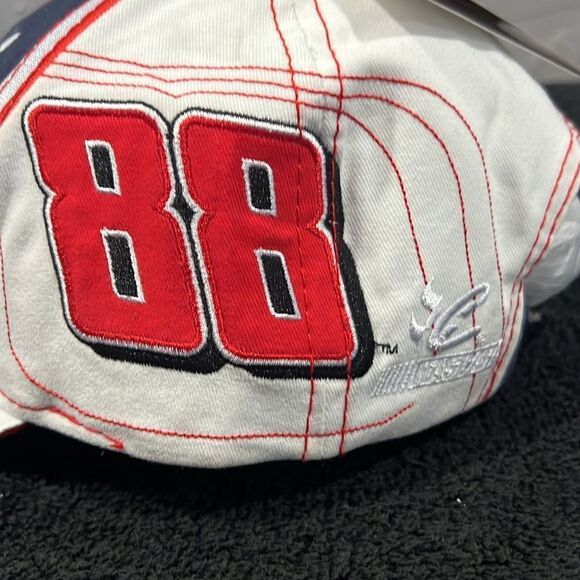 🔥🔥 Deadstock Vintage Y2K 2000s Dale Earnhardt Jr. National Guard NASCAR Hat - Picture 4 of 9